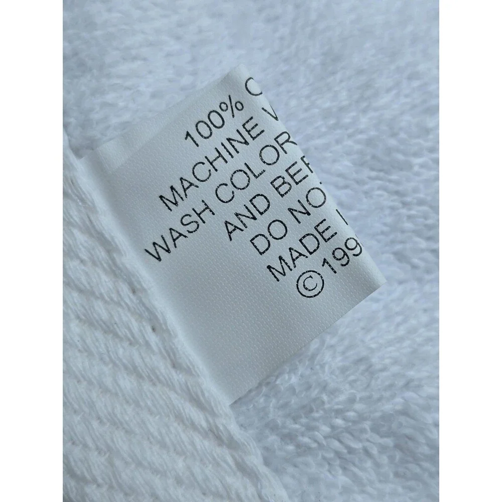 VTG NOS Nestle Quick Towel Nes Quick Bunny Ahhhhhhhhhh! White 42